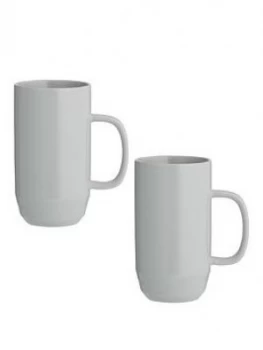 Image of Typhoon Caf&Eacute; Concept Set Of 2 White Latte Mugs