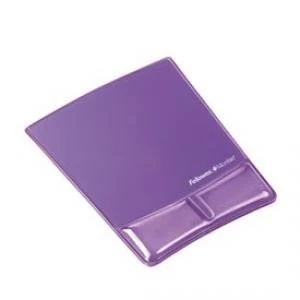 Image of Fellowes Professional Crystal Gel Mouse Pad Wrist Rest Microban