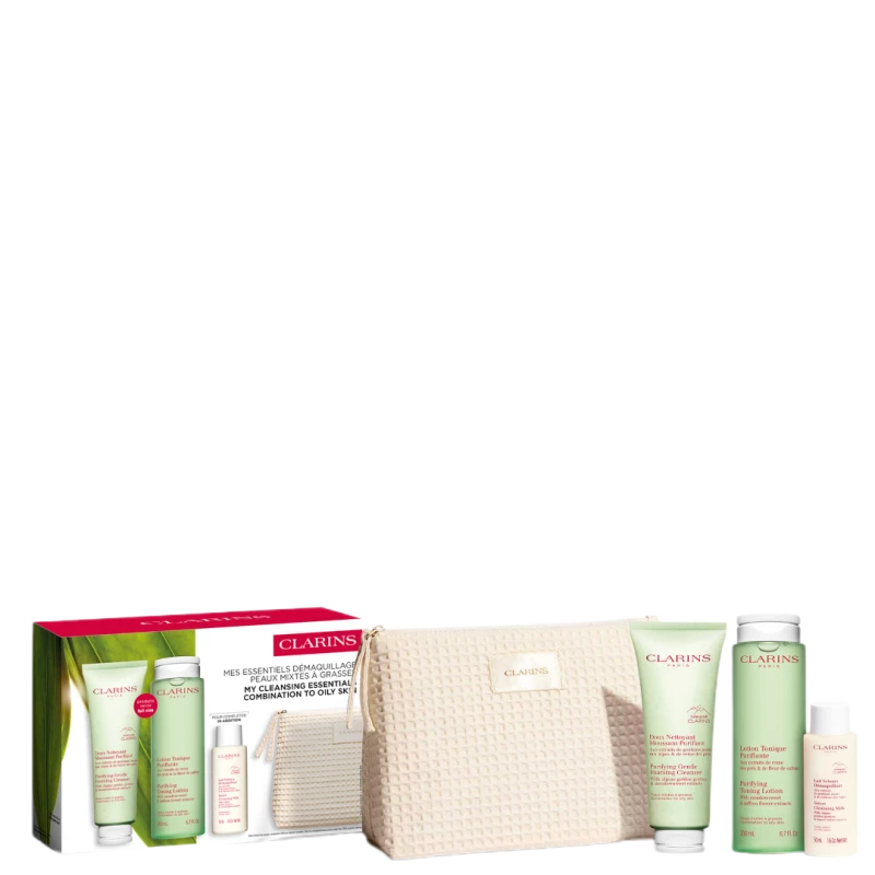Image of Clarins My Cleansing Essentials Combination to Oily Skin Gift Set