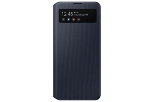 Image of Samsung Galaxy A51 (5G) S View Wallet Cover in Black (EF-EA516PBEGEU)