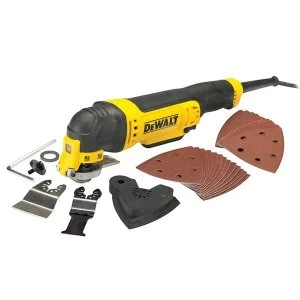 Image of DEWALT DWE315B Corded Multi-Tool with Bag 300W 240V