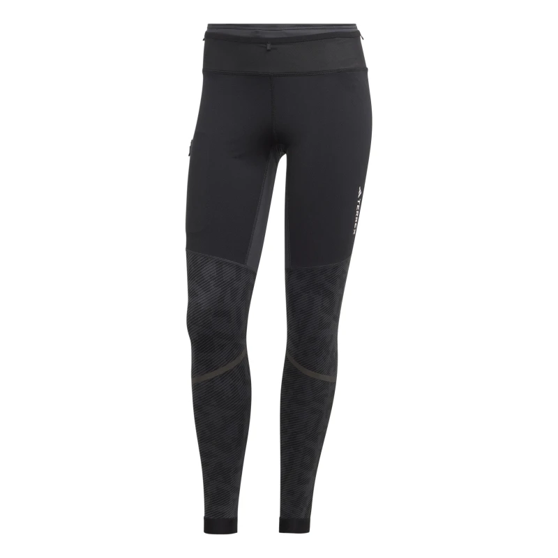 Image of adidas Agr Tight W Running Womens Carbon female 18 (XXL)