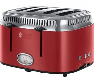 Image of Russell Hobbs Retro 21690 4 Slice Toaster