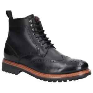 Image of Cotswold Mens Rissington Commando Lace Up Brogue Ankle Boots UK Size 9 (EU 43)