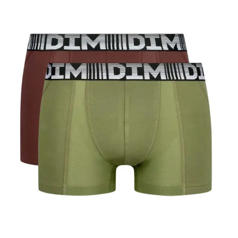 Image of Dim Pack of 2 3D Flex Air Hipsters Brown+Khaki Men S;M;L