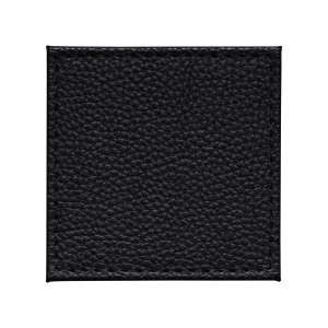 Image of Denby Black Grey Reversable Faux Leather Placemats Set Of 4