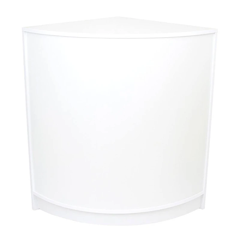 Image of Monstershop Retail Shop Corner Counter CM60 - White White Unisex