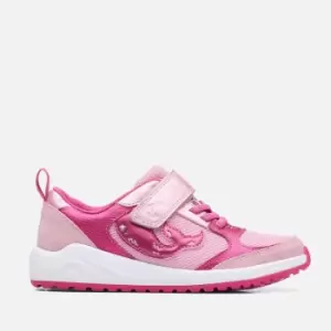 Image of Clarks Kids AquaticFlex Leather Trainers - UK 12.5 Kids