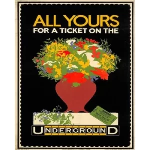 Image of Vintage Metal Sign Retro Advertising London Underground