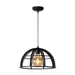 Image of Dikra Modern Pendant Light - Ø40cm - 1xE27 - Black