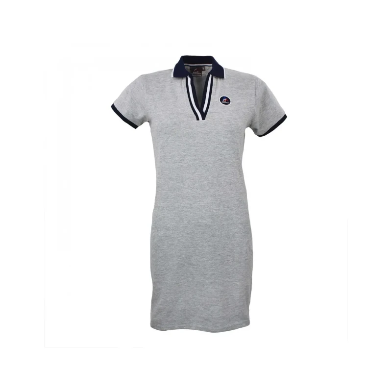 Image of Womens polo shirt Peak Mountain Asfori Gris Female S