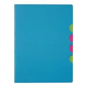 Image of Panga Millenials A4 Part File Light Blue Pack of 5 4180513
