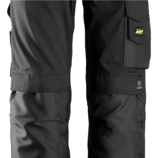 Image of Snickers Craftsmen Trousers, CoolTwill - Black - Waist 36" Inside leg 37"