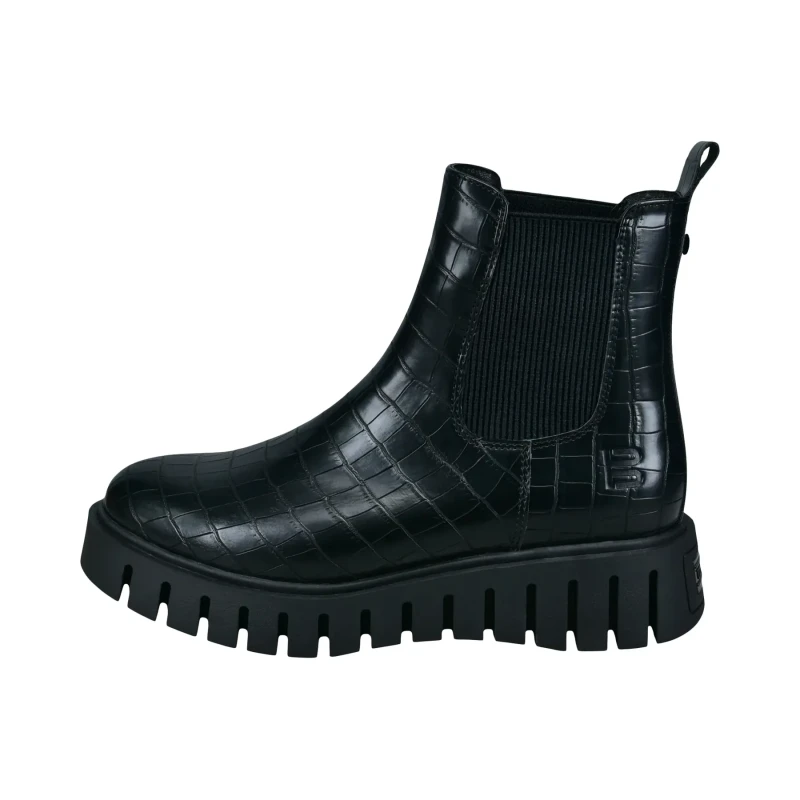 Image of TT.Bagatt Womens logo ankle boots TT.Bagatt Chelsea Noir Female 41