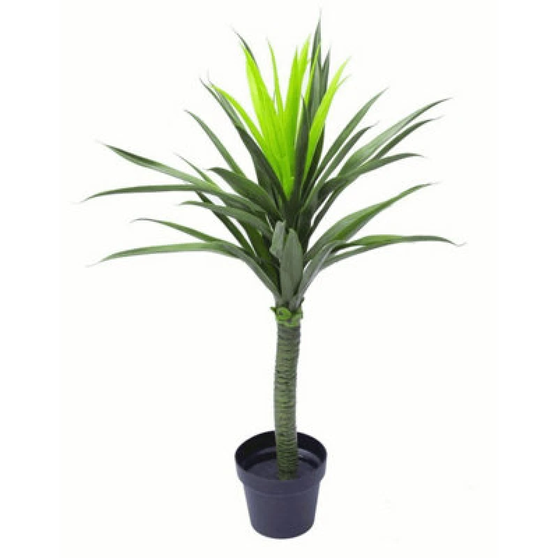 Image of Leaf Design 90cm (3ft) Large Artificial Yukka Plant Spiky Realistic Tree Plant