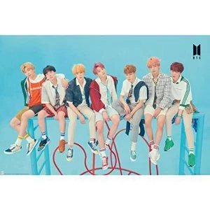 Image of BTS Poster Blue 268