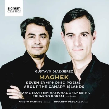Image of Gustavo Diaz-Jerez Maghek - Seven Symphonic Poems About by Gustavo Diaz-Jerez CD Album