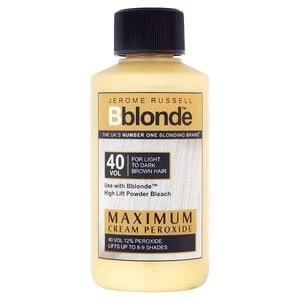 Image of Jerome Russell B Blonde Cream Peroxide 40 Vol 12 percent Lightner Blonde