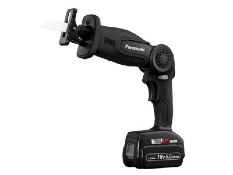 Image of Panasonic EY47A1LJ2G31 Folding Reciprocating Saw 14.4/18V 2 x 18V 5.0AH Li-Ion