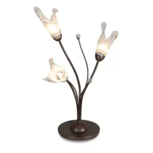 Image of Arcade 3 Light Table Lamp Rust