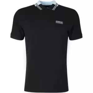 Image of Barbour International Ziggy Polo Shirt - Black