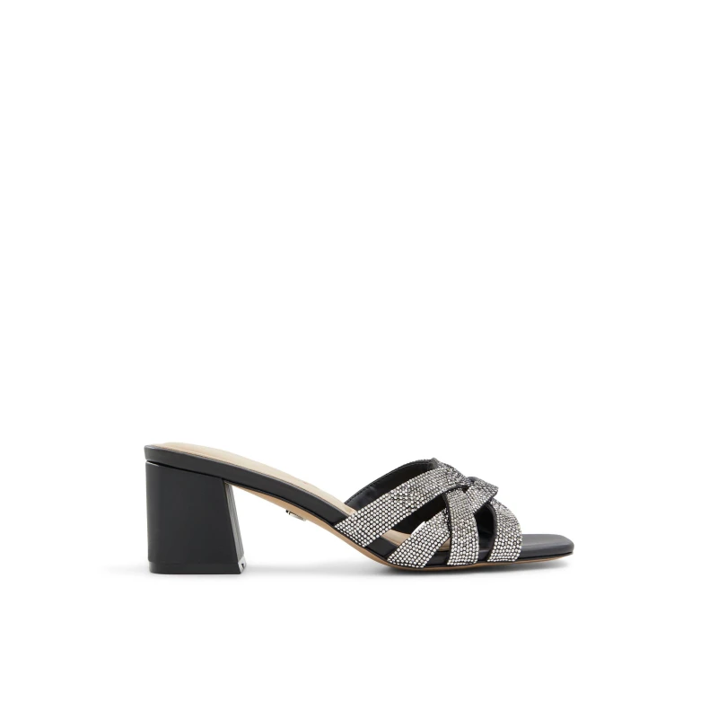 Image of Aldo Curtsy Heels - Black 4