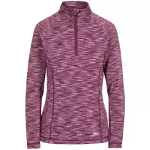 Image of Trespass Womens/Ladies Edith Active Top (XXS) (Fig Marl)