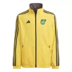 Image of adidas Jamaica Anthem Jacket 2023 Juniors - Gold
