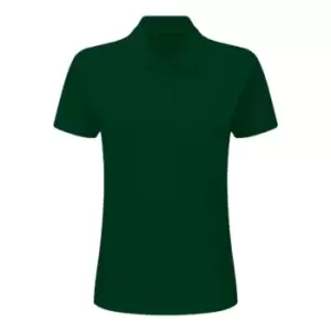 Image of SG Kids/Childrens Polycotton Short Sleeve Polo Shirt (7-8) (Bottle Green)