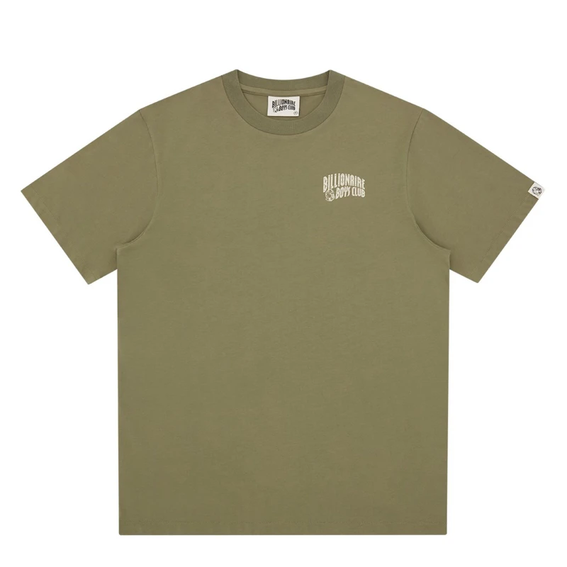 Image of Billionaire Boys Club Small Arch Logo T-Shirt Olive/Ecru male Medium
