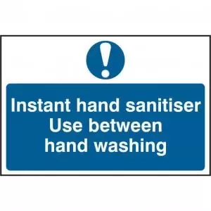 Image of Self adhesive semi-rigid PVC Instant Hand Sanitiser - Use Between Hand