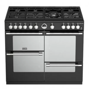 Image of Stoves 444410808 Sterling S1000G 100cm Gas Range Cooker Black