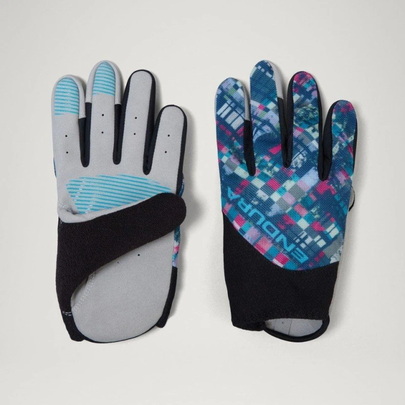 Image of Endura Hummve Lite Icon Gloves Atlantic unisex S