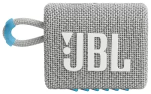 Image of JBL Go 3 Eco Portable Bluetooth Speaker - White