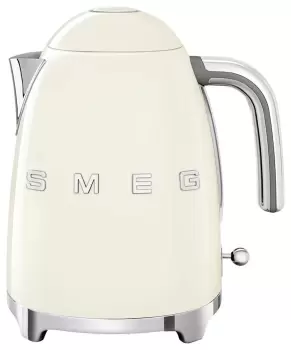 Image of Smeg KLF03CRUK 50's Style Retro Kettle - Cream