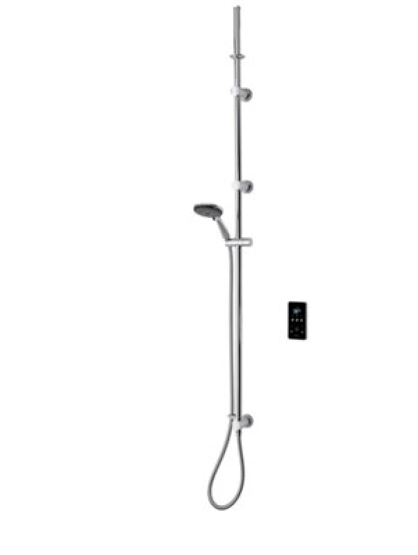 Image of Triton Envi 10.5Kw Thermo Silver Electric Shower Single Outlet Ceiling Fed Kit
