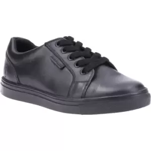 Image of Hush Puppies Boys Sam Junior Leather Lace Up School Shoes UK Size 2 (EU 34)