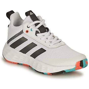 Image of adidas OWNTHEGAME 2.0 K boys's Childrens Basketball Trainers (Shoes) in Black