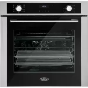Image of Belling ComfortCook BEL BI603MF Built In Electric Single Oven - Stainless Steel - A Rated