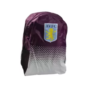 Image of Aston Villa FC Fade Backpack (One Size) (Burgundy/White)