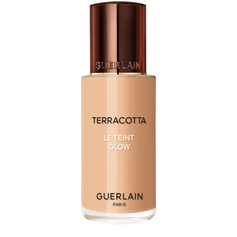Image of Guerlain Terracotta Le Teint Glow Healthy Glow Foundation (Various Shades) - 3W WARM