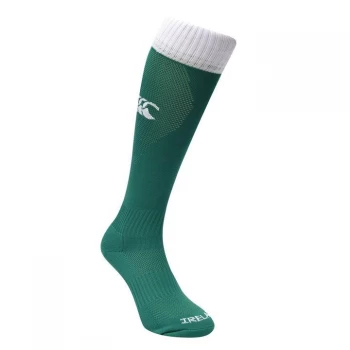 Image of Canterbury Ireland Home Socks Mens - Bosphorus