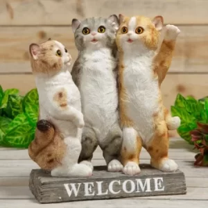 Image of Best of Breed Three Kittens Welcome Ornament