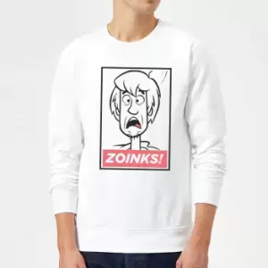 Image of Scooby Doo Zoinks! Sweatshirt - White - S