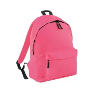 Image of Bagbase Fashion Backpack (18 Litres) (one Size, Fluorescent Pink)