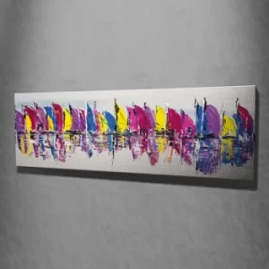 Image of PC92 Multicolor Decorative Canvas Painting