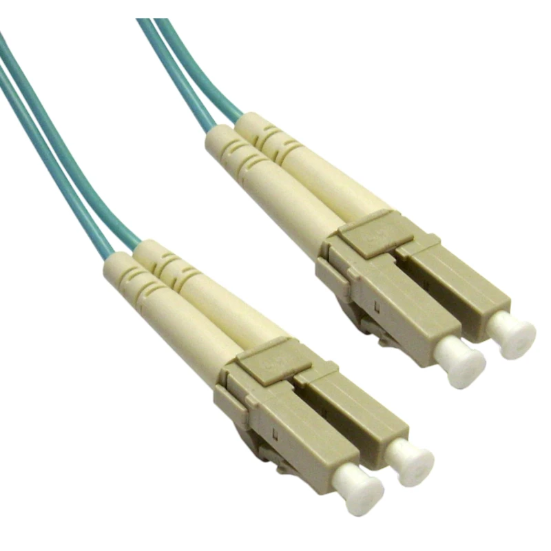 Image of AddOn Networks LC - LC. LOMM. OM4. 3m fibre optic cable OFC Turquoise