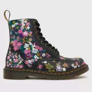 Image of Dr Martens 1460 pascal floral boots in multi