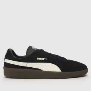 Image of PUMA Army Trainers In Black & White