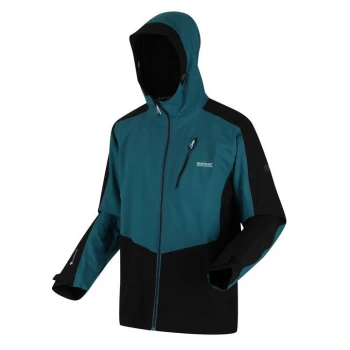 Image of Regatta Highton II Waterproof Jacket - PacifcGr/Blk